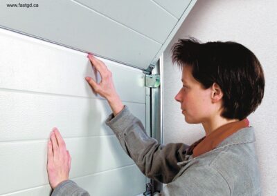 Pinch Resistant from inside of garage